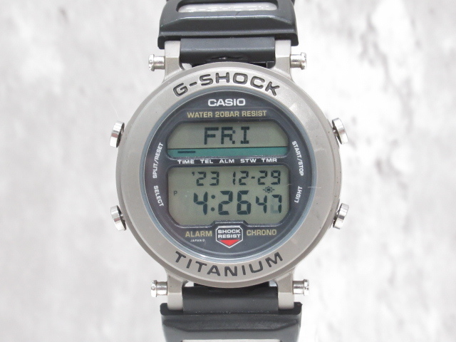 A-4 G-SHOCK MRG-1 腕時計 チタン 初代 MR-G 動作確認済 電池交換済