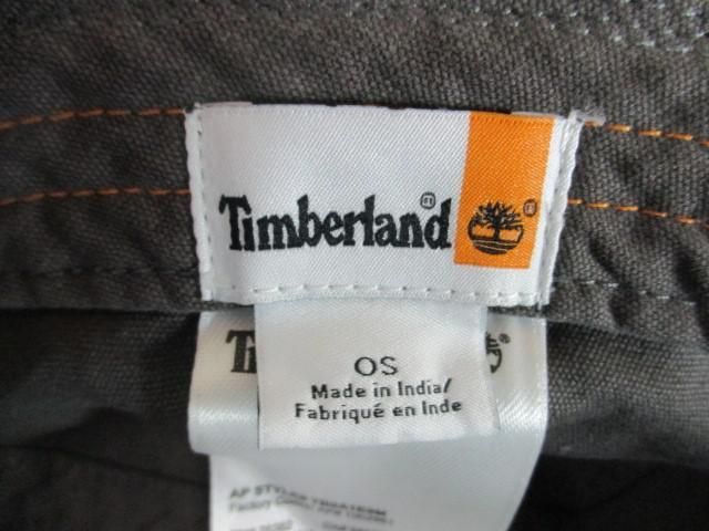 良品 ティンバーランド Timberland キャップ 帽子 ロゴキャップ OS チャコール_画像6