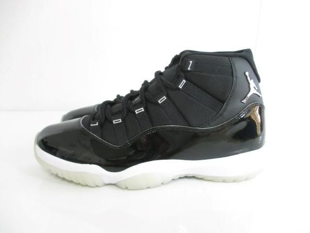 未使用 ナイキ NIKE スニーカー AIR JORDAN 11 RETRO CT8012-011 28.5cm 黒 ブラック メンズ_画像4