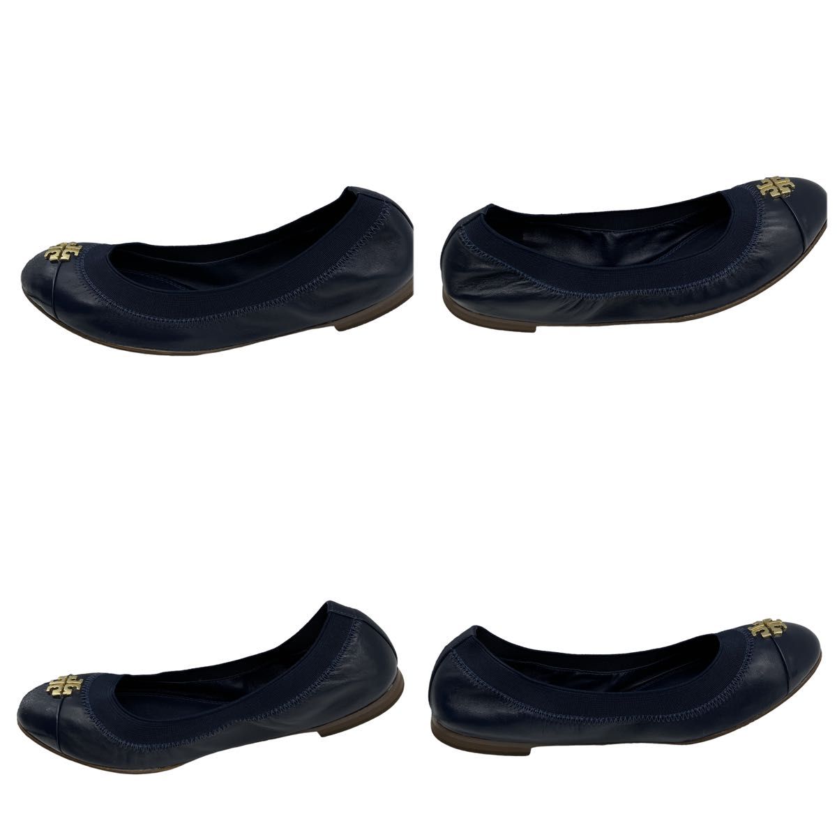 未使用品TORY BURCH トリーバーチ バレエシューズ 23 5㎝ 箱付 未使用品TORY BURCH トリーバーチ バレエシューズ 23 5㎝ 箱付