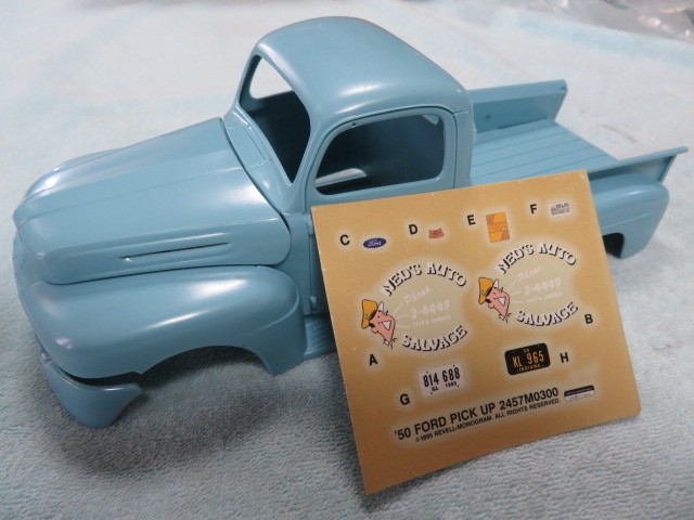 プラモデル 1/24 Monogram 2457 - '50 Ford F-1 Pickup_画像3