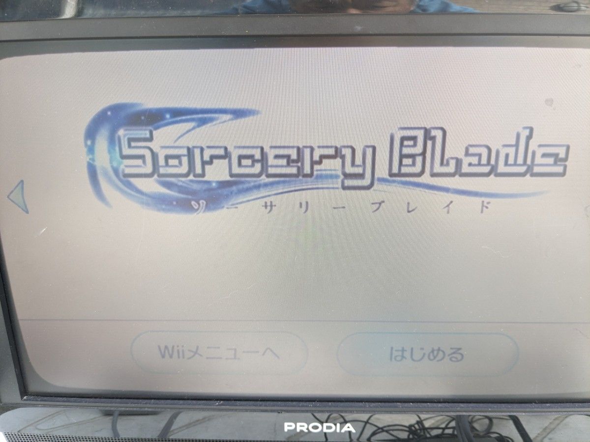 ニンテンドーWii本体のみ　ソフト7本　ディシプリン帝国の誕生　ソーサリーブレイド　王だぁ！！