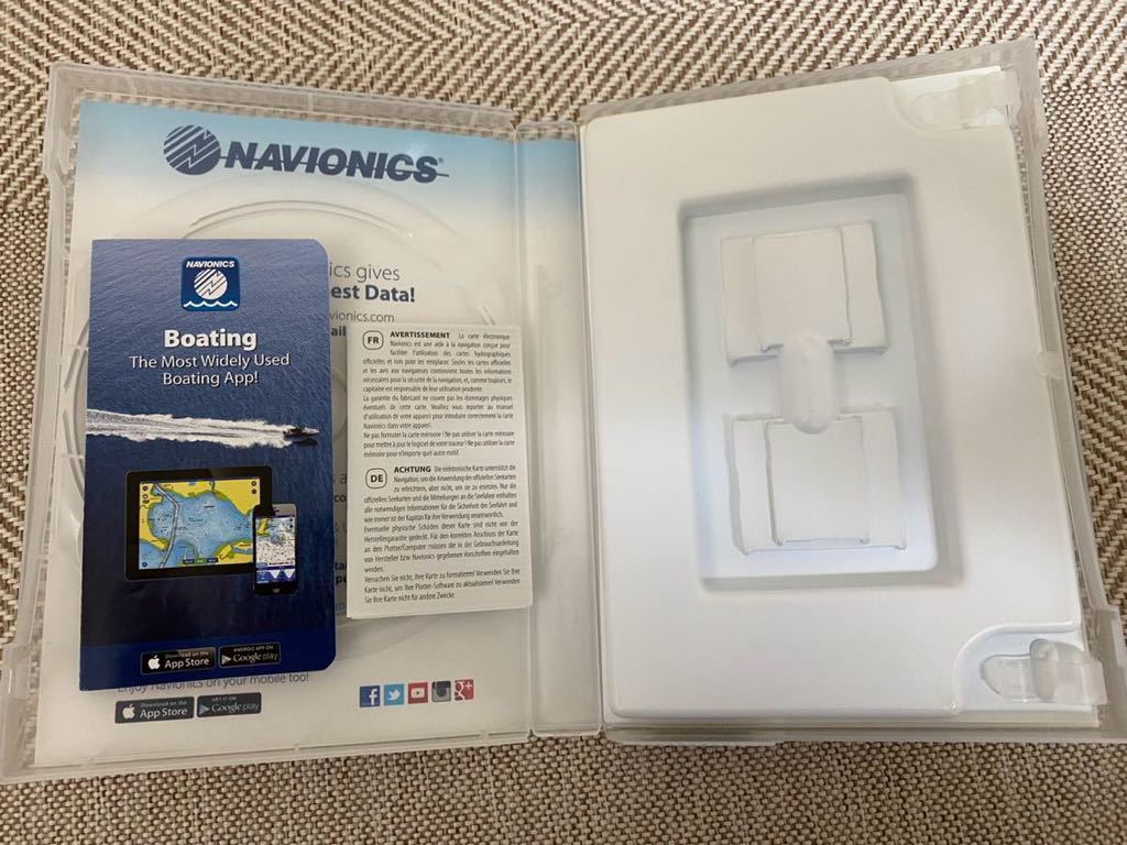 ☆ 新品未使用品！NAVIONICS ナビオニクス HOT MAPS JAPAN ホットマップス ジャパン ハミングバード ローランス 魚探 魚群探知機 ☆_画像4