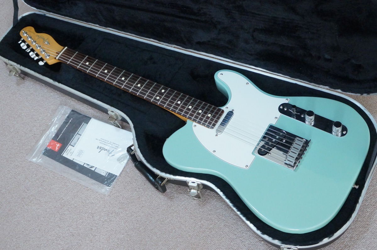 Fender USA American Standard Telecaster Sonic Blue フェンダー USA テレキャスター アメリカンスタンダード ソニックブルー レアカラー_画像1