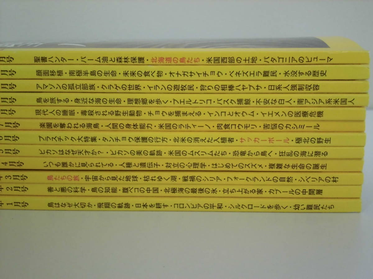 書籍/雑誌/ナショナルジオグラフィック/2018年1～12月号/バックナンバー/付録付き/聖書/宗教/歴史/民族/動物/恐竜/科学/美品/良品/中古品/_画像3