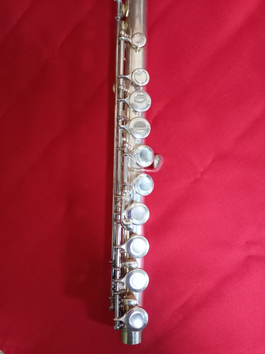 MIYAZAWA FLUTE gi−bu ASAKA JAPAN　ミヤザワフルート　吹奏楽　管楽器　音出し未確認　現状品_画像6