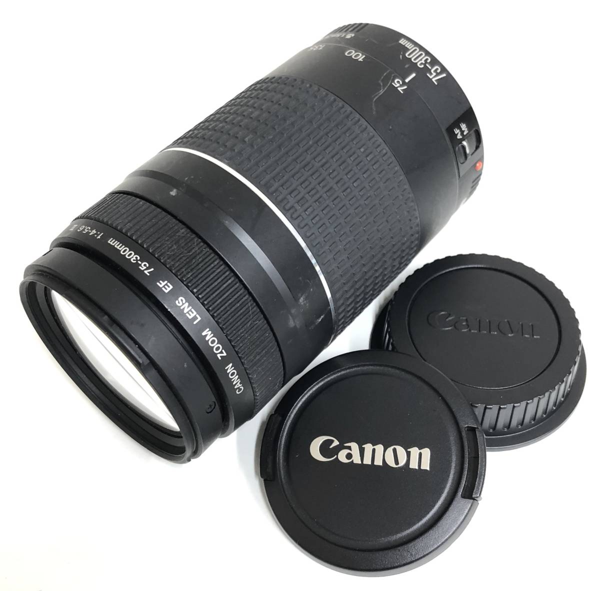 Canon / CANON ZOOM LENZ EF 75-300mm 1.4-5.6 Ⅲ (3) / キャノン / 望遠 / レンズ / 現状品_画像1