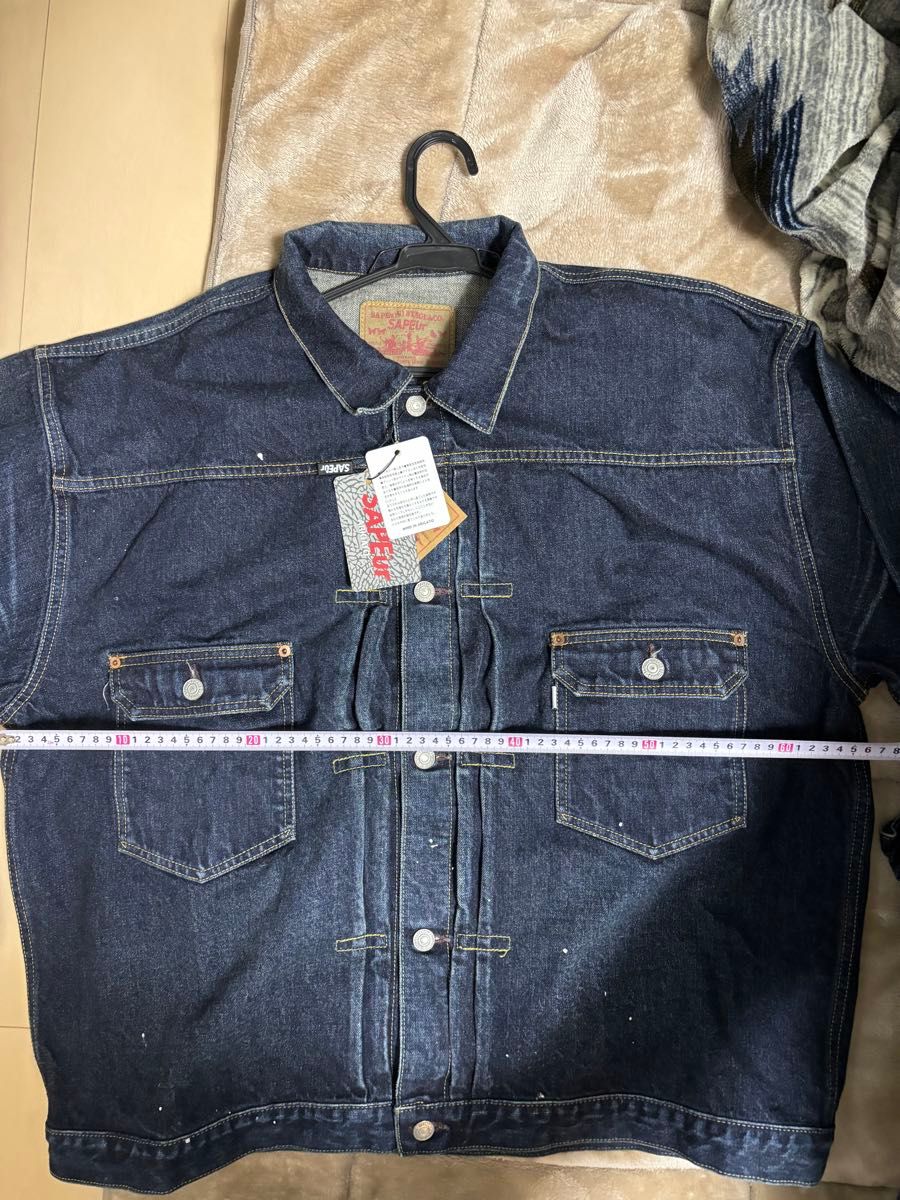 SAPEur サプール ヴィンテージ デニム ジャケット 名古屋限定 XL SAPEur サプール ヴィンテージ デニム ジャケット 名古屋限定 XL
