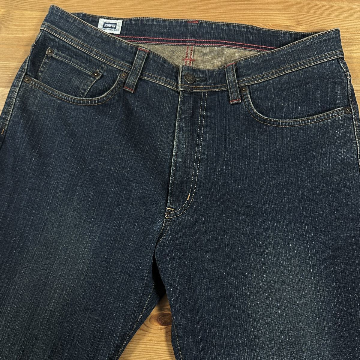 EDWIN Edwin 404 stretch Denim pants W37*94cm made in Japan 