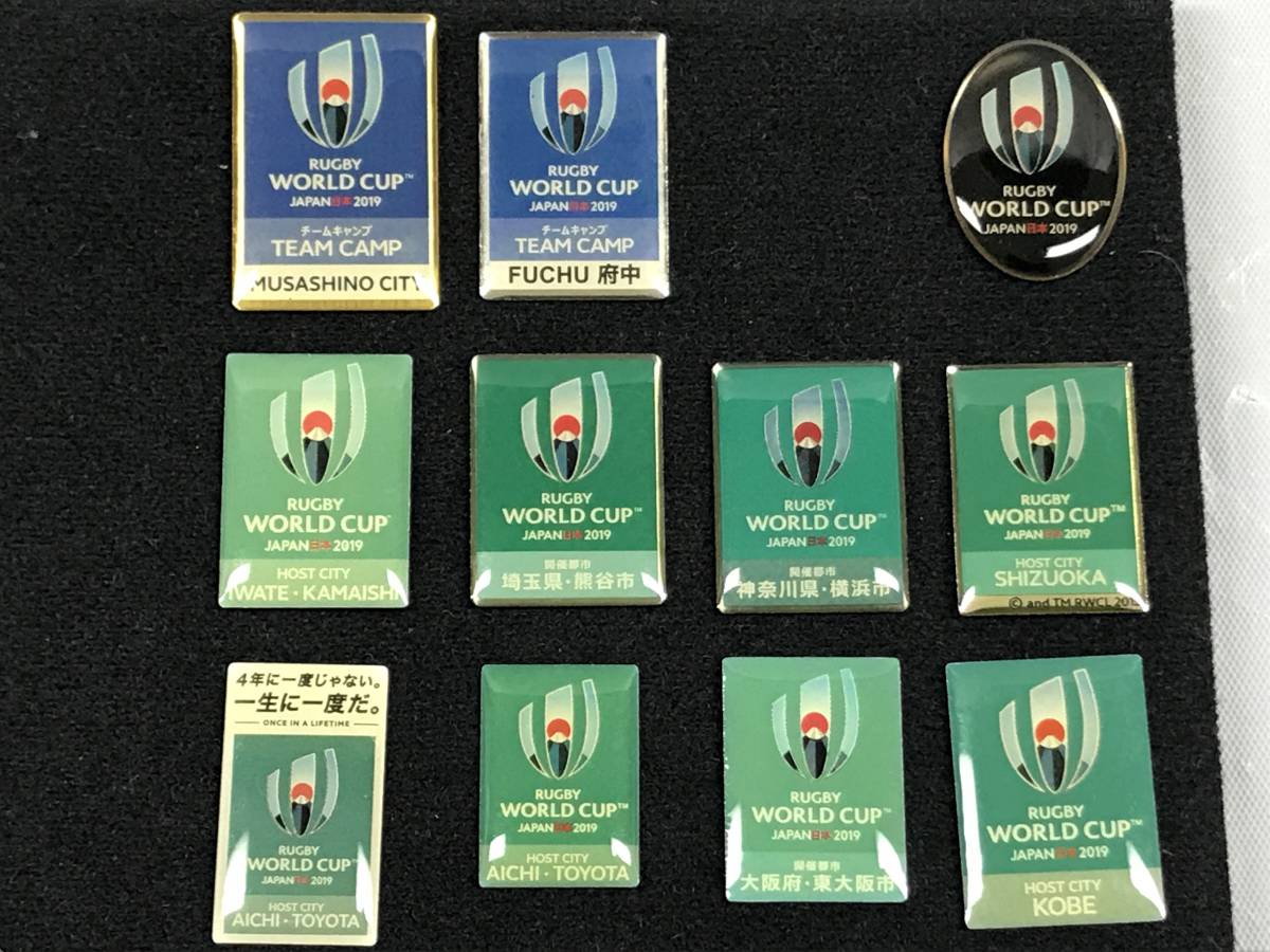 RUGBY WORLD CUP JAPAN 2019 ピンバッジコレクションボード 1点 ピンバッジ おまとめ39点 非売品 ラグビー スポーツ 趣味 コレクター _画像6