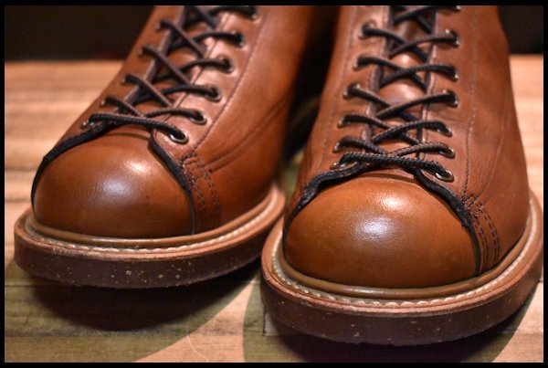 【8D 美品 15年】レッドウィング 2996 ワイドパネル ラインマン 茶 ブラウン シガー リタン LTT 編み上げ ブーツ redwing HOPESMORE_画像5