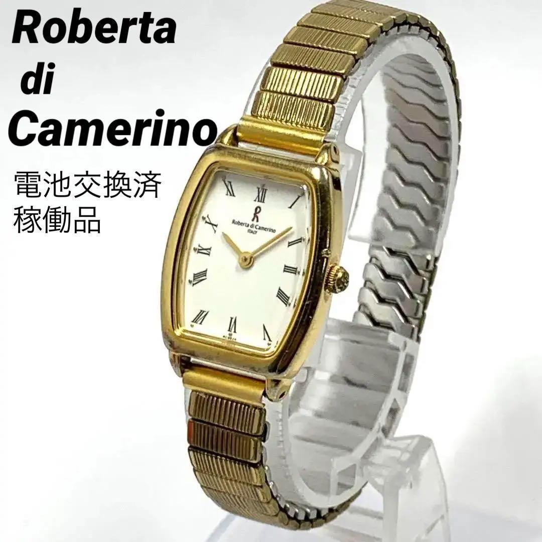 715 Roberta di Camerino ロベルタディカメリーノ レディース 腕時計 クォーツ式 新品電池交換済 人気 希少_画像1