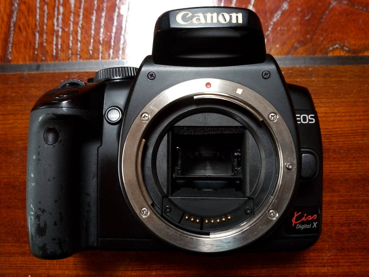 Canon EOS Kiss Digital X レンズ付属 EF35-80mm EF80-200ｍｍ_画像2