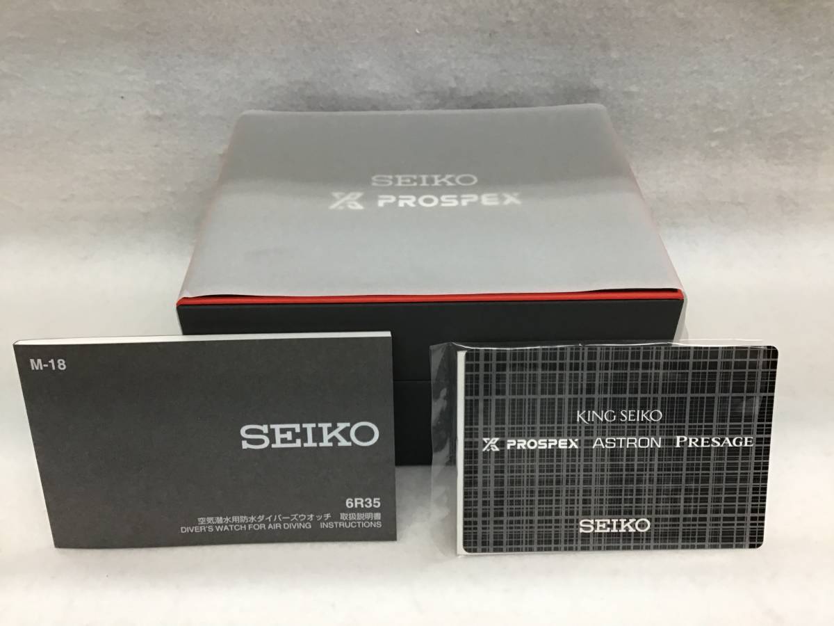 未使用 SEIKO セイコー PROSPEX プロスペックス 6R35-02W0 大谷翔平限定モデル 自動巻き 腕時計_画像2