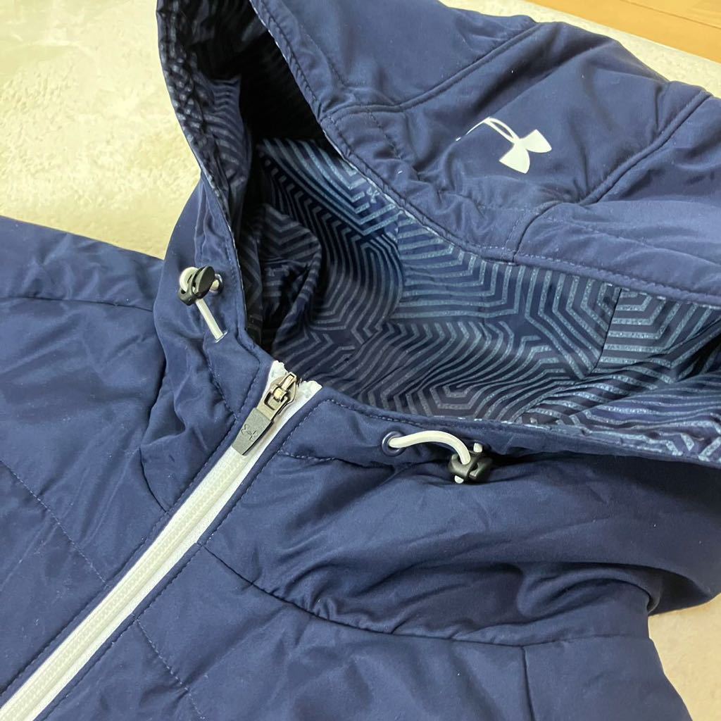 ●美品『希少な5XL』UNDER ARMOUR アンダーアーマー チームUAトライジャケット/アウター/MTR9307/定価17,600/メンズ/スポーツ/ビッグサイズ_画像4