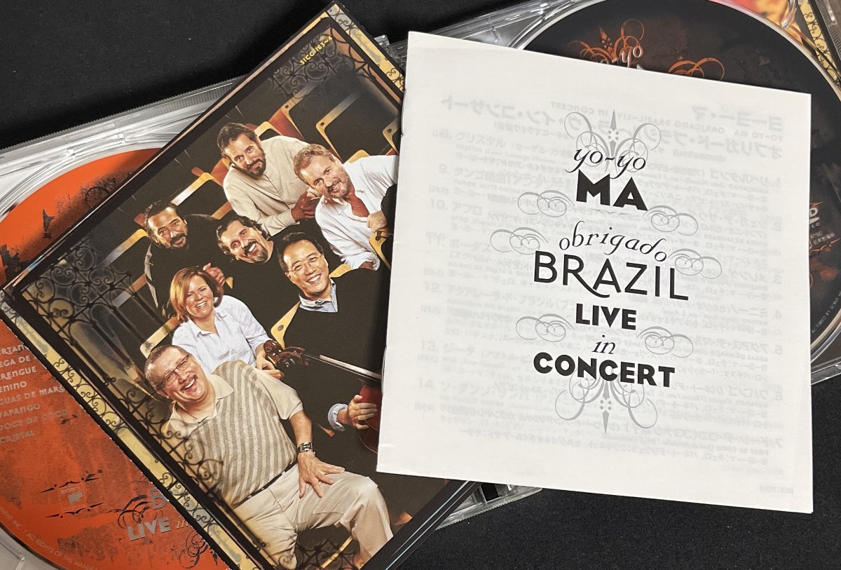 CD+DVD ヨーヨー・マ オブリガード・ブラジル ライヴ・イン・コンサート 国内盤の画像6
