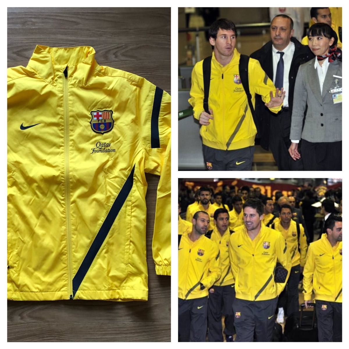激レア美品NIKE FCバルセロナ11/12 トラックスーツ 上下セット 激レア美品NIKE FCバルセロナ11/12 トラックスーツ 上下セット