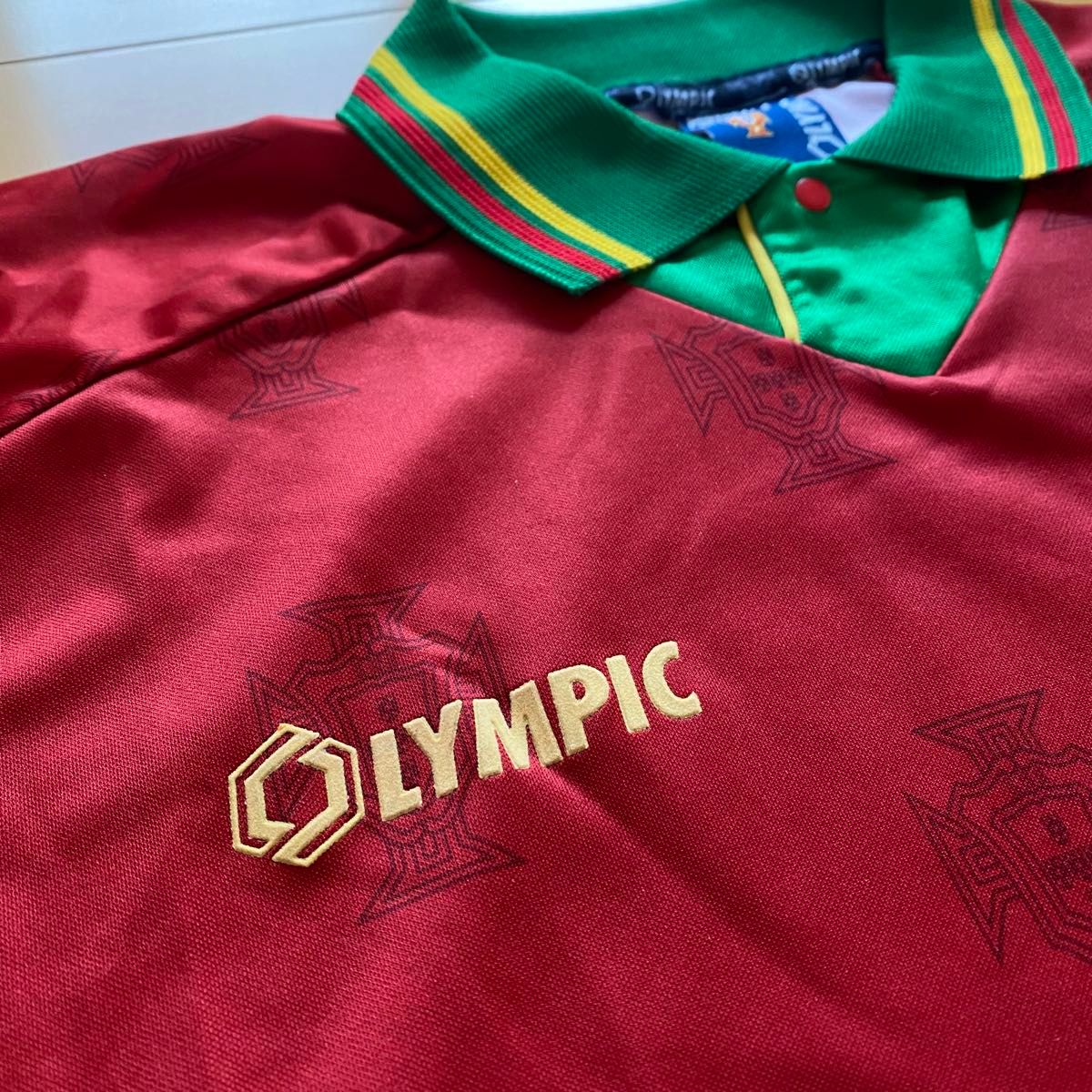 美品 olympic製 1995 ポルトガル代表 フィーゴ ルイコスタ  ユニフォーム