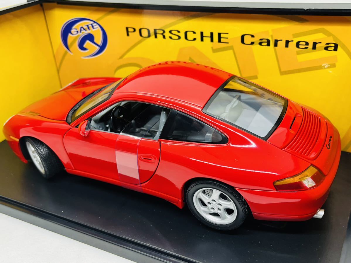1/18 ポルシェ カレラGT Porsche Carrera GT GATE 大型精密モデル (京商・ホットウィール)_画像4
