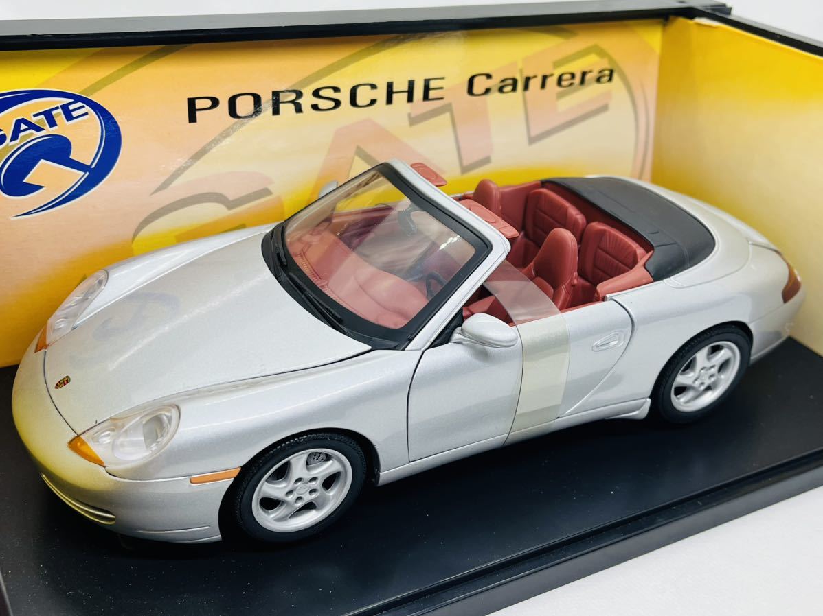 1/18 ポルシェ カレラGT Porsche Carrera GT GATE 大型精密モデル (京商・ホットウィール)_画像2