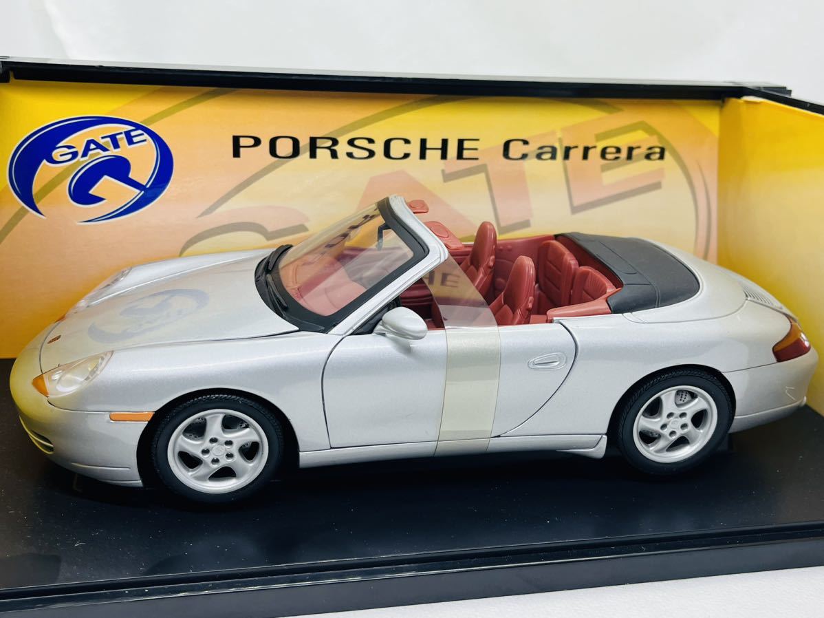 1/18 ポルシェ カレラGT Porsche Carrera GT GATE 大型精密モデル (京商・ホットウィール)_画像1