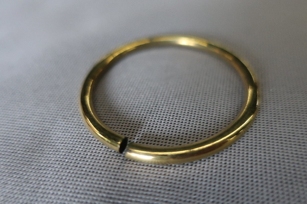 錫杖12環(大)　環　12個セット　真鍮　K-89_画像2