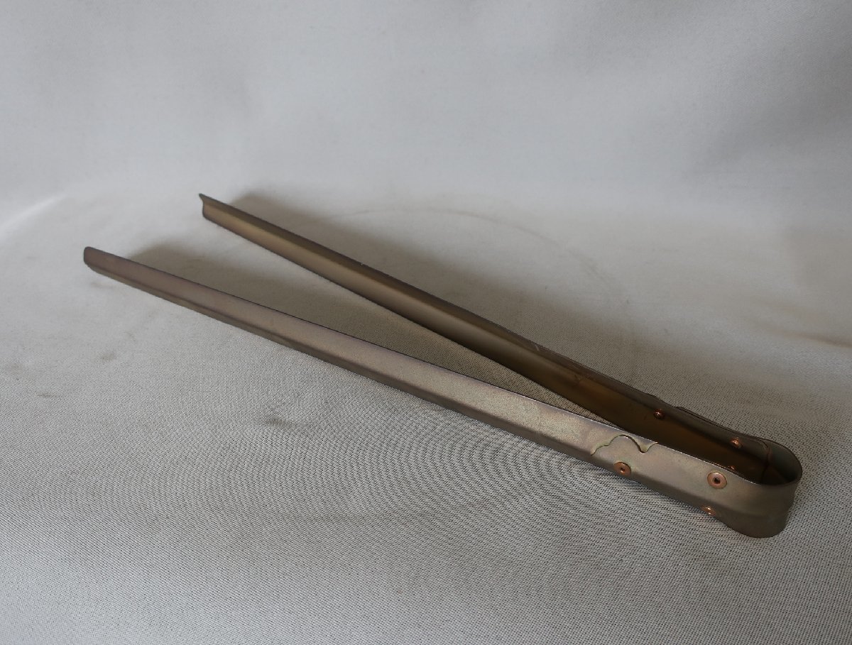 【アウトレット】　護摩箸　護摩火箸　全長38㎝　真鍮　銅　K-870_画像1