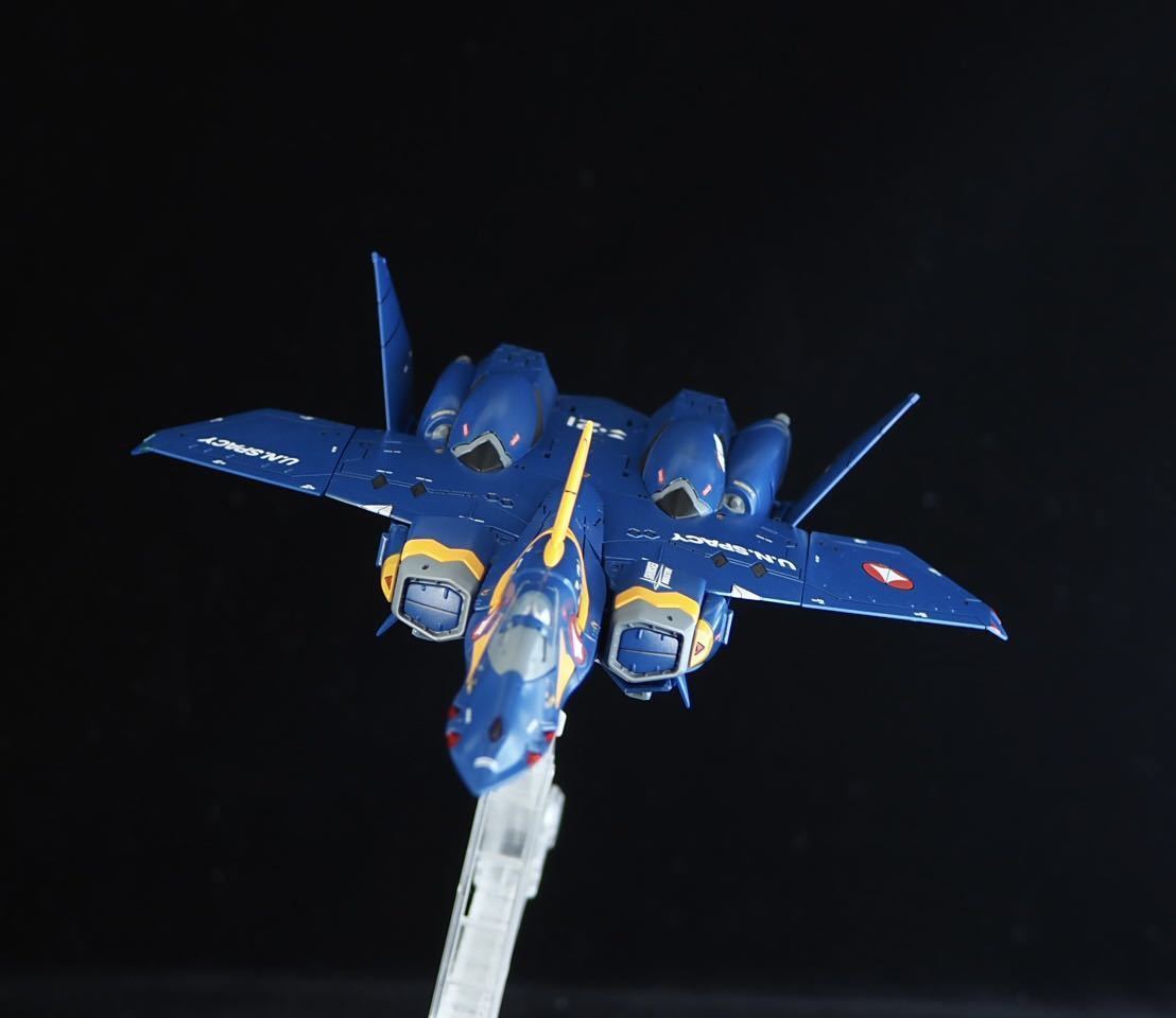 HG 1/100 YF-21 徹底塗り分け 全塗装 完成品 マクロスプラス 水 HG 1/100 YF-21 徹底塗り分け 全塗装 完成品 マクロスプラス 水