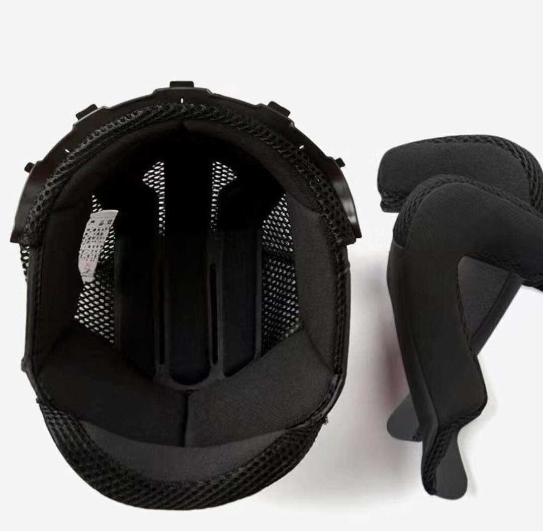 格安 バイク オンロード フルフェイスヘルメット ダブルシールド  インナー丸洗い可能  黒＆赤 M～XXLサイズ選択可 XLの画像5