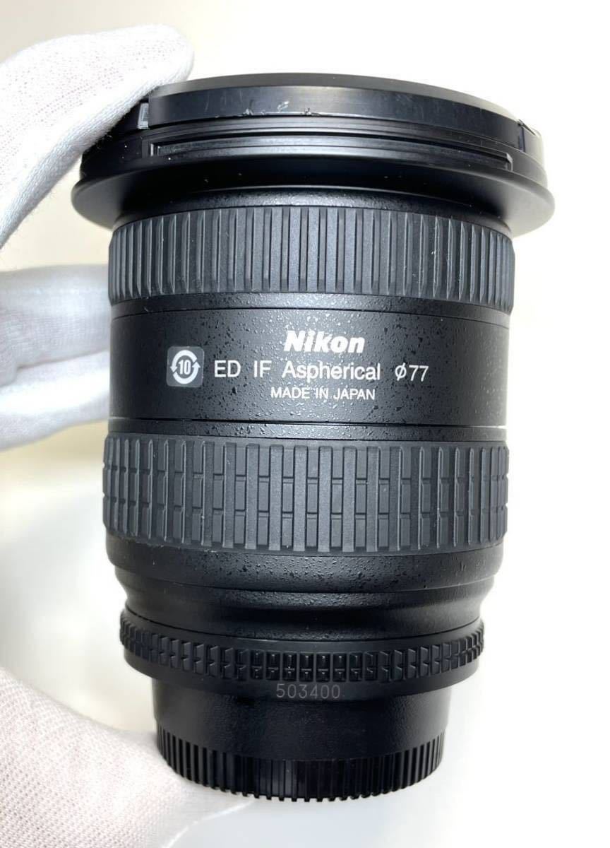 Nikon ニコン レンズ 18mm-35mm 1:3.5-4.5D ED AF ズーム NIKKOR 付属品あり_画像3