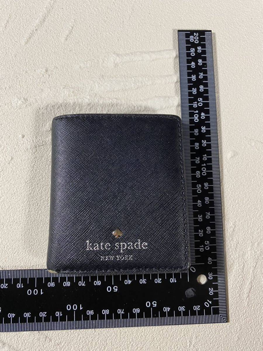 Kate Spade Kate Spade Mini Wallet Bi -Fold Wallet Black Leather