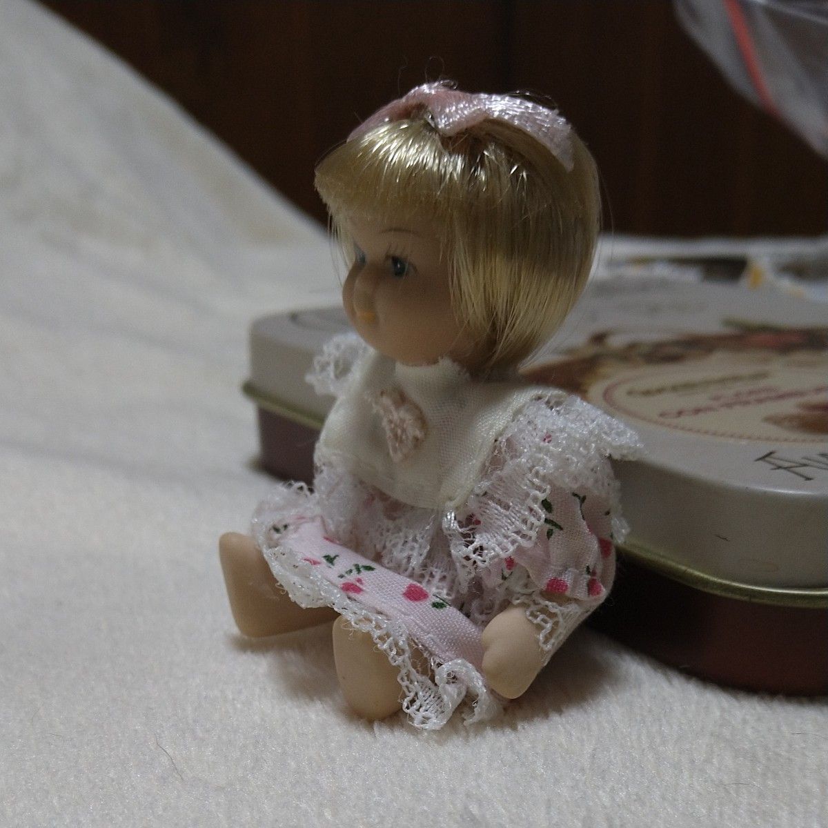 ビスクドール　ミニョネット　陶器人形　ドール　ミニチュア　人形
