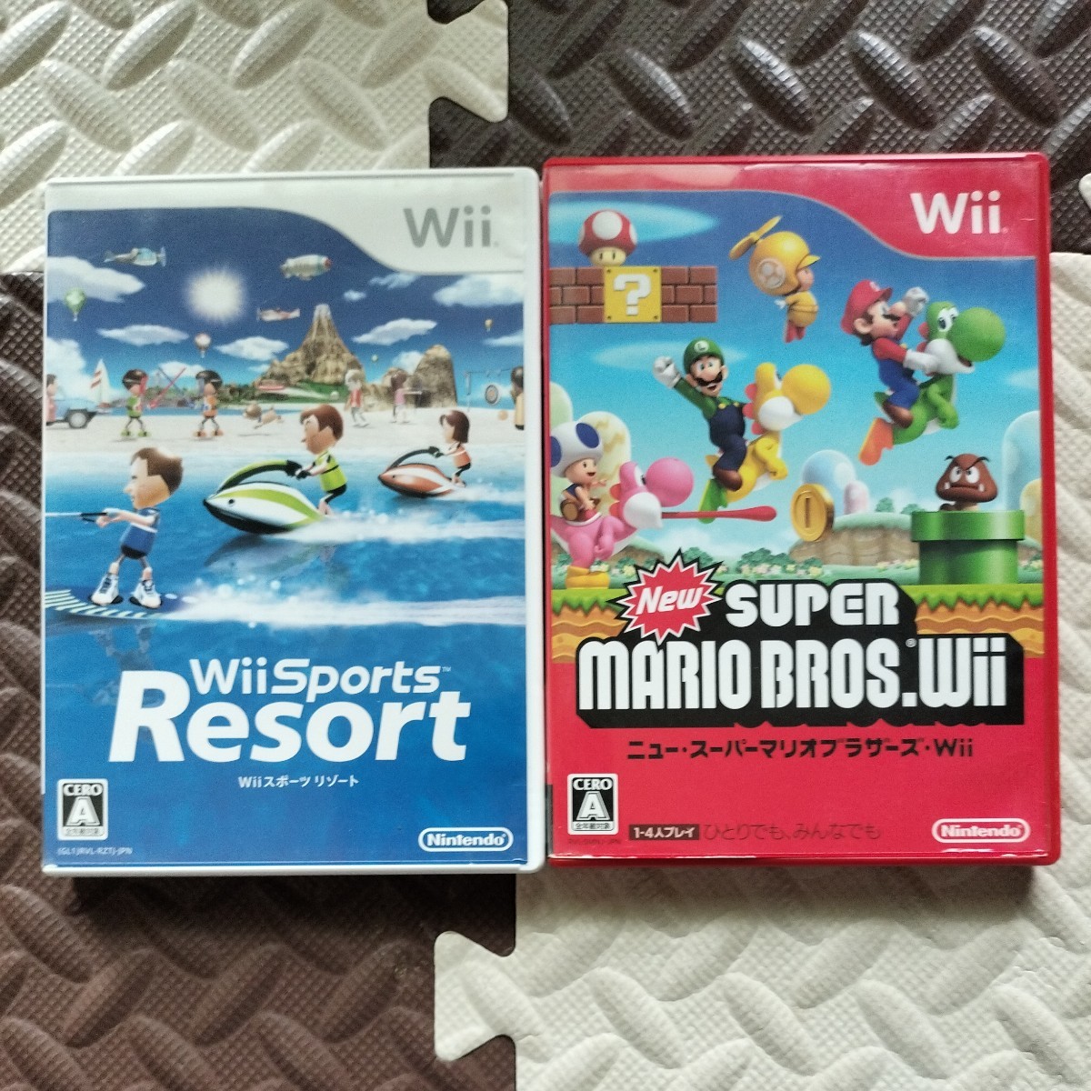 Wii Wii Sports Resort WiiスポーツリゾートNewスーパーマリオ