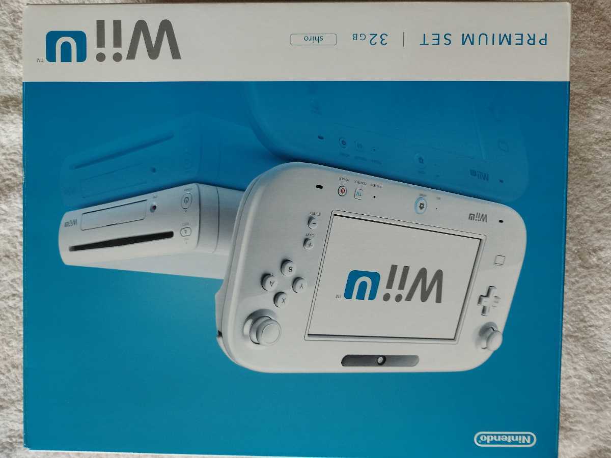  new old beautiful goods new goods buy WiiU body Family premium set 32GB white operation verification settled wii u body 