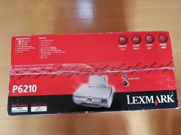 新品未使用　Lexmark P6210　インクジェットプリンター_画像2