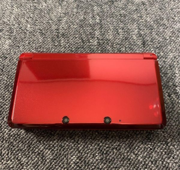新古美品 Nintendo ニンテントー 3DS メタリックレット 動作確認済 3DS本体