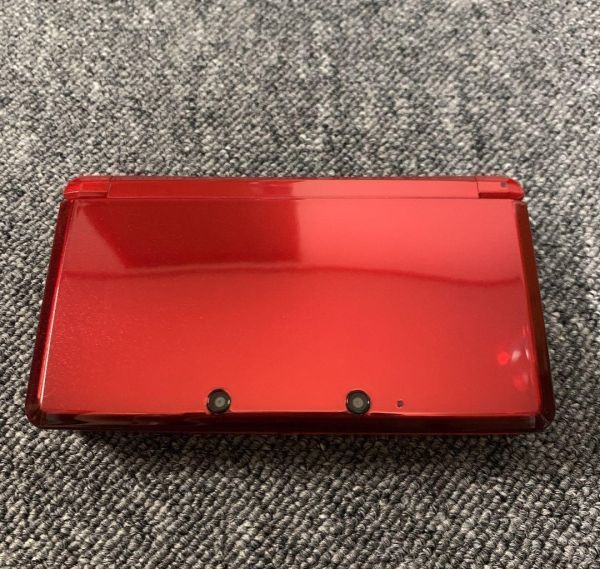 新古美品　Nintendo ニンテントー 3DS メタリックレット　動作確認済　3DS本体