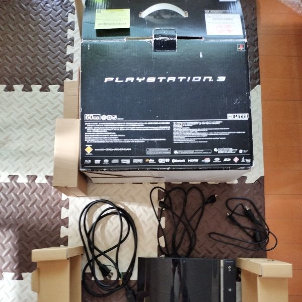  superior article operation verification settled PS3 body controller out box attaching thickness type initial model CECHA00 black PlayStation 3 PlayStation3 SONY Sony 