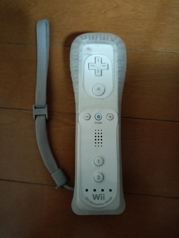 美品　wii リモコンプラス　シロ SIRO ホワイト　動作確認済_画像1