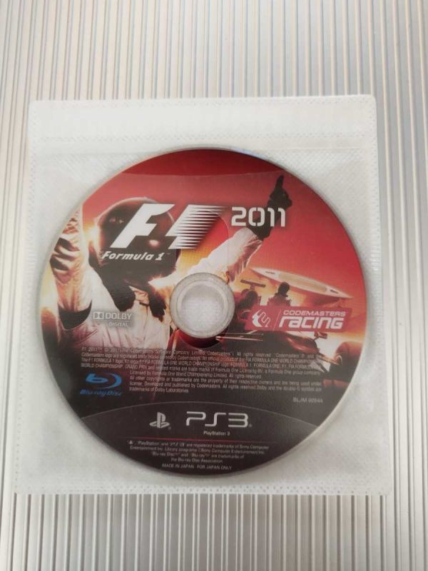 PS3 F1 2011 Formula 1　動作確認済　ソフト_画像1