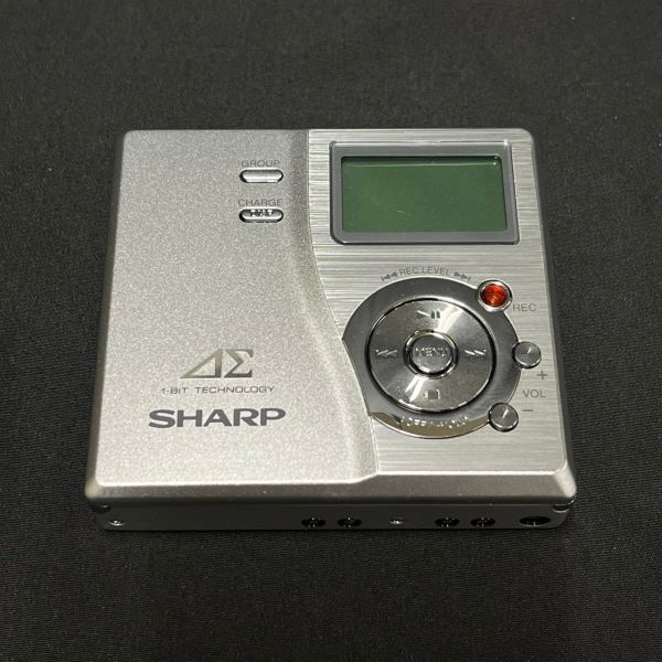 CAY194H SHARP MD-DR77-S 1ビットポータブルMDレコーダー シャープ_画像2