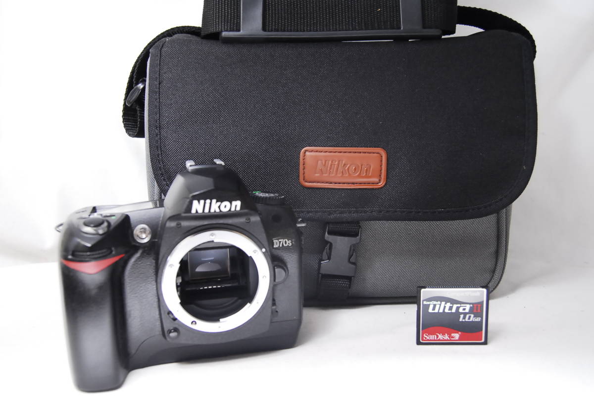 Nikon ニコン D70S 28-200mmレンズセット 標準～200mm望遠 初期不良対応 【即決特典／CFカード1GB＋カメラバッグ】A023_画像8