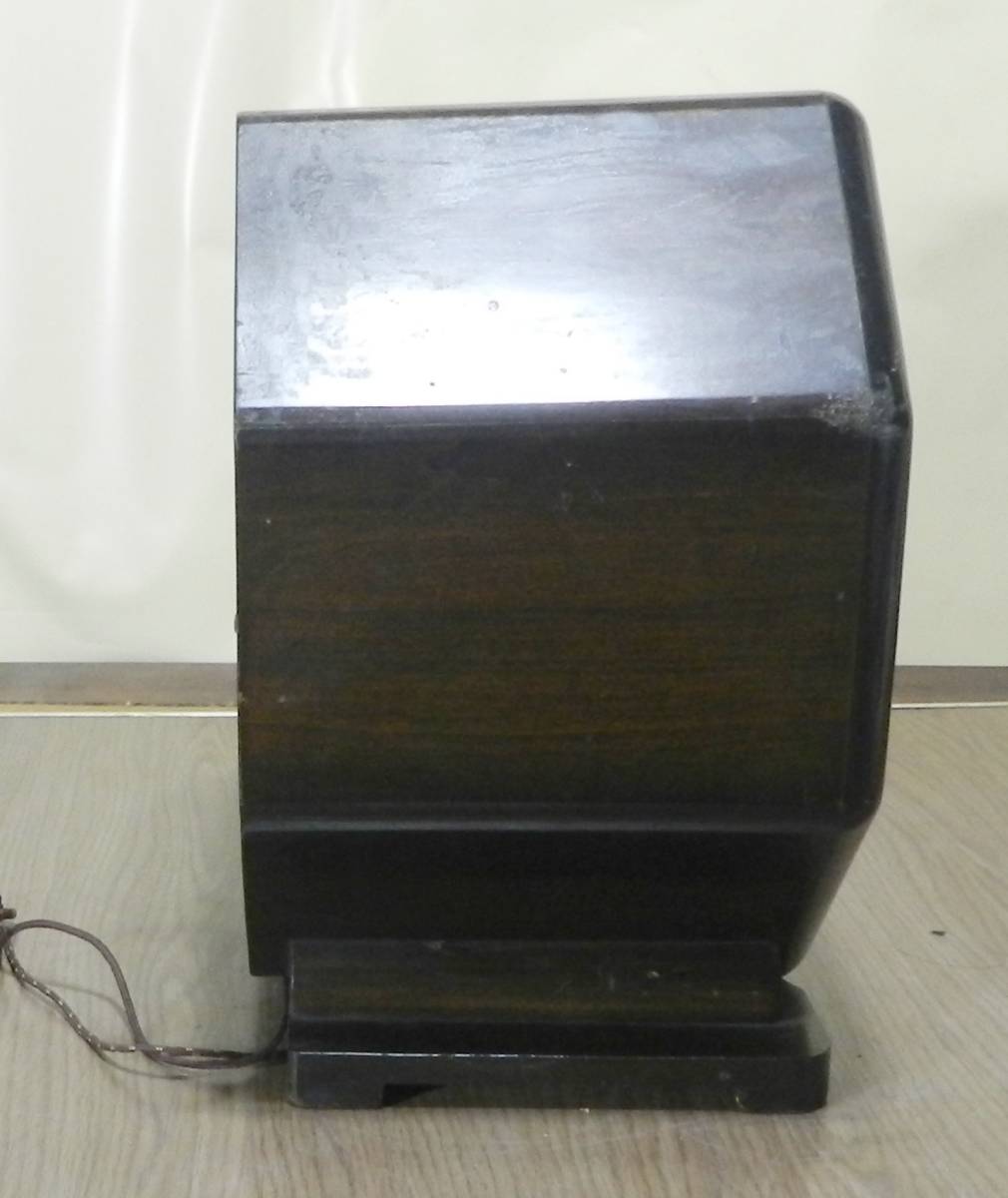 古い 木製 八角 スピーカー 真空管ラジオ等で使用？ 音出し可能 送料着払い _画像5