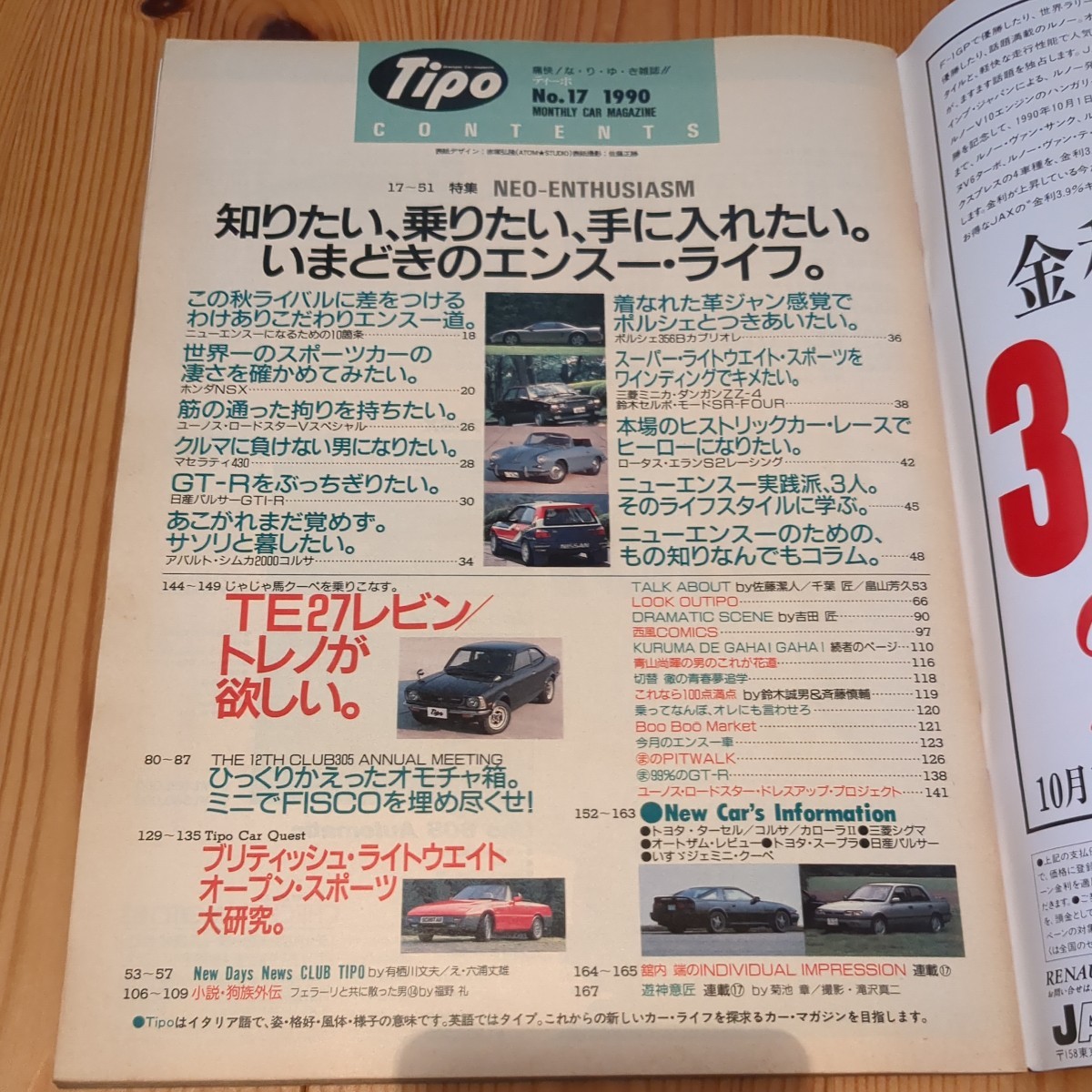 Tipo　ティーポ　1990/11　No.17_画像3