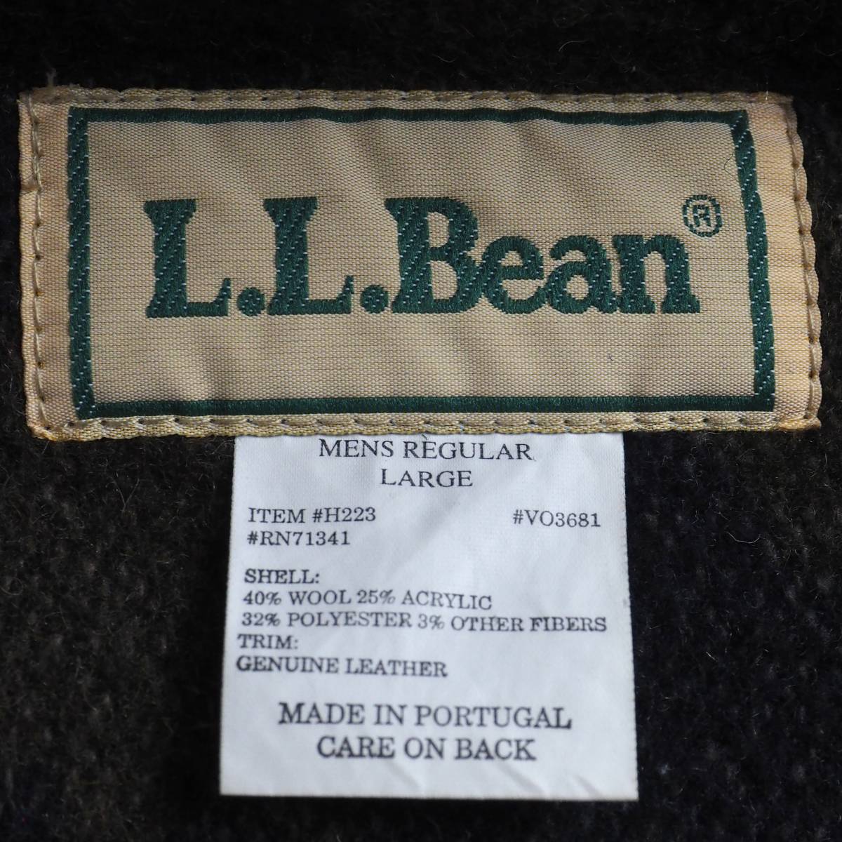 エルエルビーン　llbean　ブルゾン　パーカー　ジップアップ　ネイティブ柄　美品　メンズ_画像9