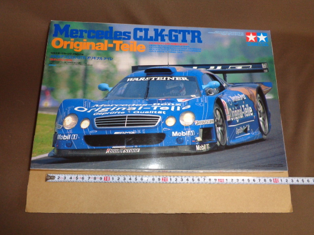 タミヤ１/２４スポーツカーシリーズ№214 メルセデスCLk-GTR オリギナルタイレの画像1