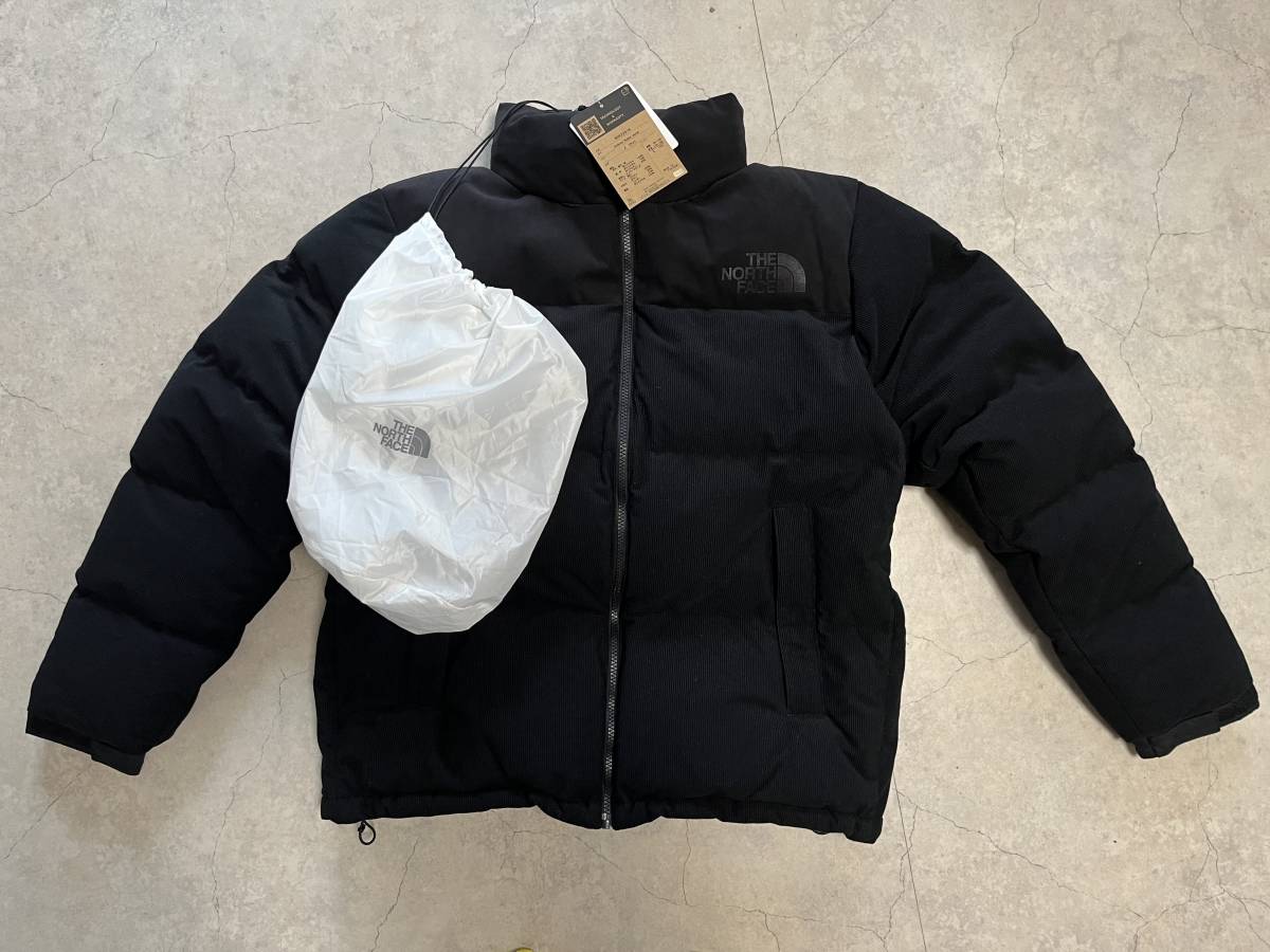 L)限定品 未使用 THE NORTH FACE Corduroy Nuptse Jacket Black L)限定品 未使用 THE NORTH FACE Corduroy Nuptse Jacket Black