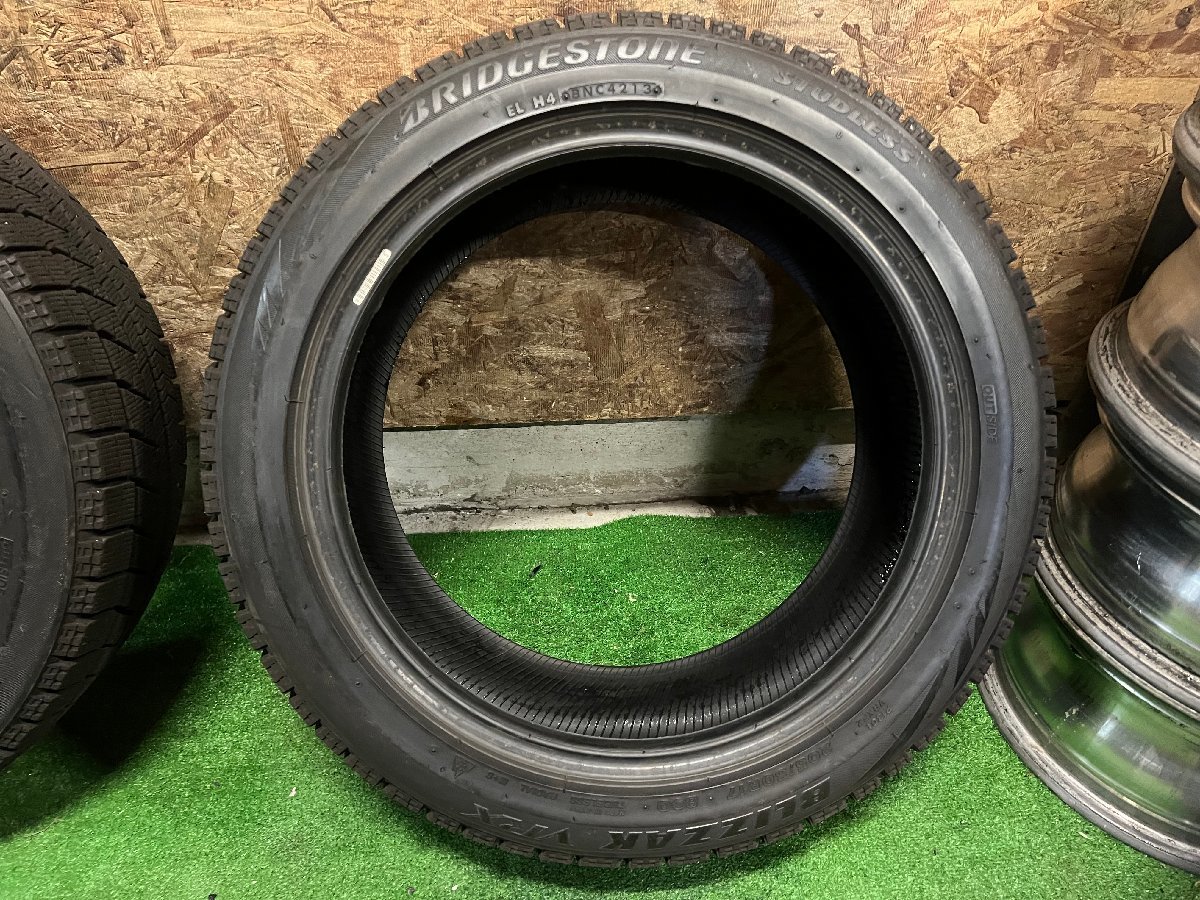 205/50R17 BRIDGESTONE BLIZZAK VRX バリ山 スタッドレスタイヤ 2本セット K_画像6