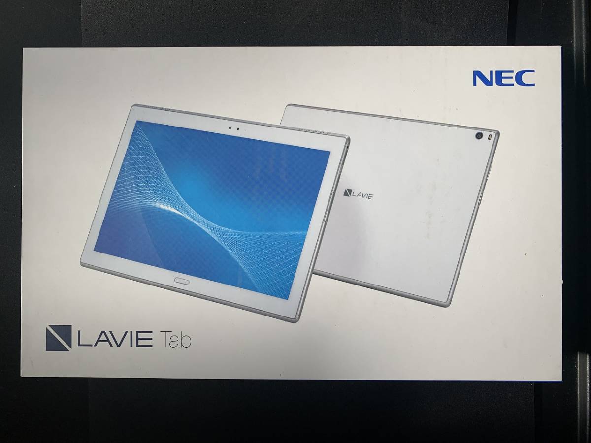 美品 NEC Android PC-TE510HAW 16GB 10.1型 LAVIE Tab タブレット アンドロイド ホワイト 元箱付き ①の画像1