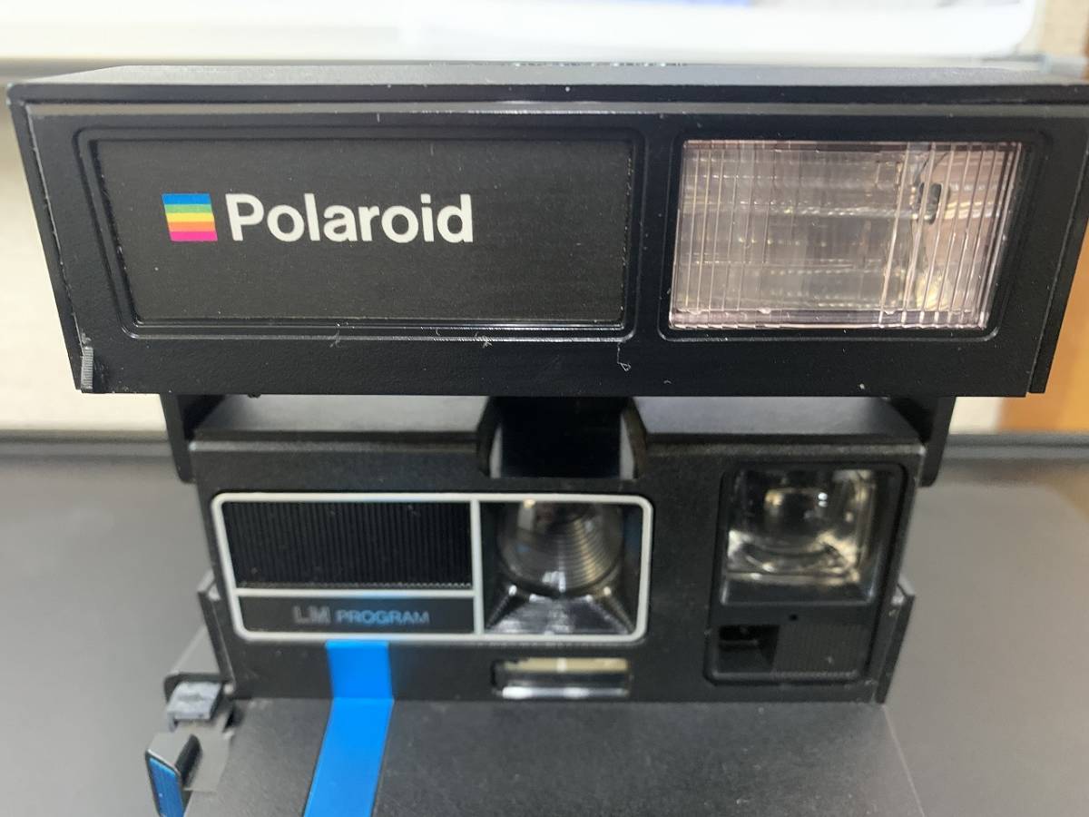 Polaroid Polaroid SE635 SUPERCOLOR instant camera film camera camera with strap .①